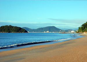 Praia da Mococa em Caraguatatuba